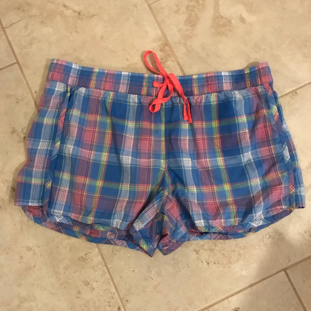 Plaid Pajama Shorts